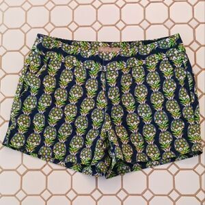 Banana Republic Cotton Pineapple Shorts Size 0